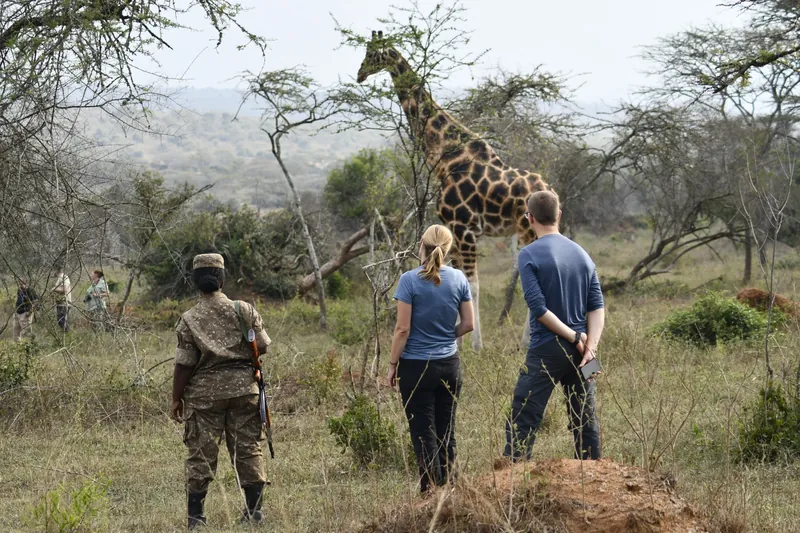 Walking safari in Lake Mburo